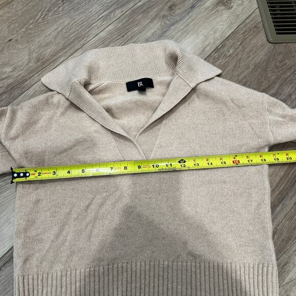 BANANA REPUBLIC Women's Luna Cashmere Sweater Size XS In Sandstorm - Picture 7 of 9